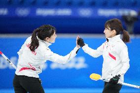 (XHTP)(BEIJING2022)CHINA-BEIJING-OLYMPIC WINTER GAMES-CURLING-WOMEN'S ROUND ROBIN SESSION-CHN VS JPN (CN)