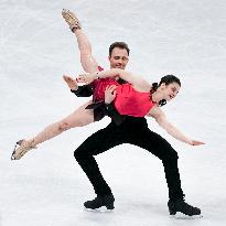 (XHTP)(BEIJNG2022)CHINA-BEIJING-OLYMPIC WINTER GAMES-FIGURE SKATING-ICE DANCE-FREE DANCE (CN)