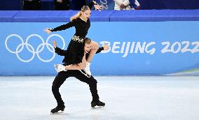 (BEIJNG2022)CHINA-BEIJING-OLYMPIC WINTER GAMES-FIGURE SKATING-ICE DANCE-FREE DANCE (CN)