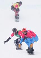 (XHTP)(BEIJING2022)CHINA-ZHANGJIAKOU-OLYMPIC WINTER GAMES-MIXED TEAM SNOWBOARD CORSS(CN)
