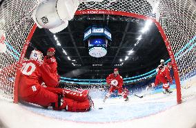 (XHTP)(BEIJING2022)CHINA-BEIJING-OLYMPIC WINTER GAMES-ICE HOCKEY-WOMEN'S QUATERFINALS-SUI VS ROC (CN)