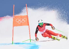 (XHTP)(BEIJING2022)CHINA-BEIJING-OLYMPIC WINTER GAMES-ALPINE SKIING-MEN'S ALPINE COMBINED (CN)