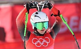 (XHTP)(BEIJING2022)CHINA-BEIJING-OLYMPIC WINTER GAMES-ALPINE SKIING-MEN'S ALPINE COMBINED (CN)