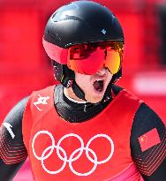 (XHTP)(BEIJING2022)CHINA-BEIJING-OLYMPIC WINTER GAMES-ALPINE SKIING-MEN'S ALPINE COMBINED (CN)