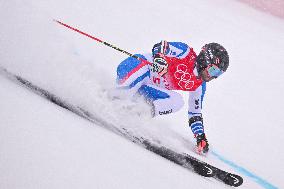 (XHTP)(BEIJING2022)CHINA-BEIJING-OLYMPIC WINTER GAMES-ALPINE SKIING-MEN'S GIANT SLALOM (CN)