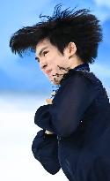 (XHTP)(BEIJING2022)CHINA-BEIJING-FIGURE SKATING-MEN SINGLE SKATING-FREE SKATING (CN)