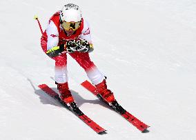 (XHTP)(BEIJING2022)CHINA-BEIJING-OLYMPIC WINTER GAMES-ALPINE SKIING-WOMEN'S SUPER-G (CN)