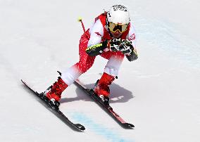 (XHTP)(BEIJING2022)CHINA-BEIJING-OLYMPIC WINTER GAMES-ALPINE SKIING-WOMEN'S SUPER-G (CN)