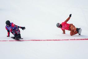 (XHTP)(BEIJING2022)CHINA-ZHANGJIAKOU-OLYMPIC WINTER GAMES-MEN'S SNOWBOARD CROSS (CN)