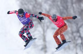 (XHTP)(BEIJING2022)CHINA-ZHANGJIAKOU-OLYMPIC WINTER GAMES-MEN'S SNOWBOARD CROSS (CN)