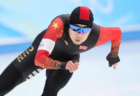 (XHTP)(BEIJING2022)CHINA-BEIJING-OLYMPIC WINTER GAMES-SPEED SKATING-MEN'S 500M (CN)