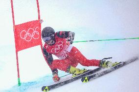 (XHTP)(BEIJING2022)CHINA-BEIJING-OLYMPIC WINTER GAMES-ALPINE SKIING-MEN'S GIANT SLALOM (CN)