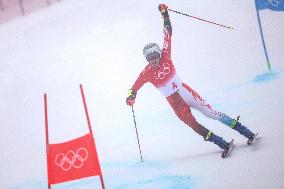 (XHTP)(BEIJING2022)CHINA-BEIJING-OLYMPIC WINTER GAMES-ALPINE SKIING-MEN'S GIANT SLALOM (CN)