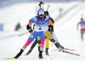 (BEIJING2022)CHINA-ZHANGJIAKOU-OLYMPIC WINTER GAMES-BIATHLON-WOMEN'S 10KM PURSUIT (CN)