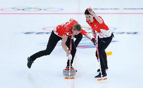 (BEIJING2022)CHINA-BEIJING-WINTER OLYMPIC GAMES-CURLING-WOMEN'S ROUND ROBIN-SUI vs ROC (CN)