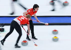 (BEIJING2022)CHINA-BEIJING-WINTER OLYMPIC GAMES-CURLING-WOMEN'S ROUND ROBIN-SUI vs ROC (CN)