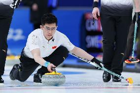 (BEIJING2022)CHINA-BEIJING-WINTER OLYMPIC GAMES-CURLING-MEN'S ROUND ROBIN-ITA vs CHN (CN)
