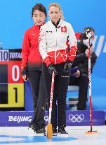 (BEIJING2022)CHINA-BEIJING-WINTER OLYMPIC GAMES-CURLING-WOMEN'S ROUND ROBIN-CHN vs SUI (CN)