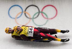 (BEIJING2022)CHINA-BEIJING-YANQING-OLYMPIC WINTER GAMES-LUGE-TEAM RELAY (CN)