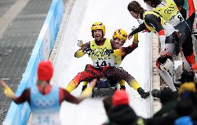 (BEIJING2022)CHINA-BEIJING-YANQING-OLYMPIC WINTER GAMES-LUGE-TEAM RELAY (CN)