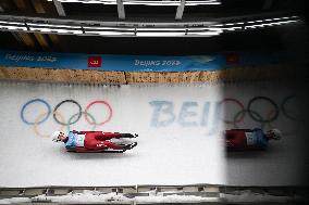 (BEIJING2022)CHINA-BEIJING-YANQING-OLYMPIC WINTER GAMES-LUGE-TEAM RELAY (CN)