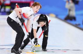 (BEIJING2022)CHINA-BEIJING-WINTER OLYMPIC GAMES-CURLING-WOMEN'S ROUND ROBIN-CAN vs KOR  (CN)