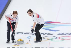 (BEIJING2022)CHINA-BEIJING-WINTER OLYMPIC GAMES-CURLING-WOMEN'S ROUND ROBIN-CAN vs KOR  (CN)