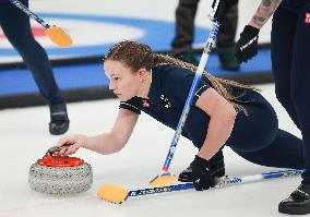 (BEIJING2022)CHINA-BEIJING-WINTER OLYMPIC GAMES-CURLING-WOMEN'S ROUND ROBIN-SWE vs CHN(CN)
