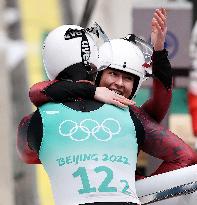 (BEIJING2022)CHINA-BEIJING-YANQING-OLYMPIC WINTER GAMES-LUGE-TEAM RELAY (CN)