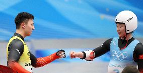 (BEIJING2022)CHINA-BEIJING-YANQING-OLYMPIC WINTER GAMES-LUGE-TEAM RELAY (CN)