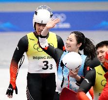 (BEIJING2022)CHINA-BEIJING-YANQING-OLYMPIC WINTER GAMES-LUGE-TEAM RELAY (CN)