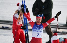 (BEIJING2022)CHINA-ZHANGJIAKOU-CROSS-COUNTRY SKIING-WOMEN'S 4 x 5KM RELAY (CN)