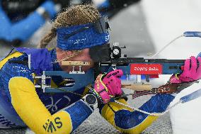 (BEIJING2022)CHINA-ZHANGJIAKOU-OLYMPIC WINTER GAMES-BIATHLON-WOMEN'S 10KM PURSUIT (CN)