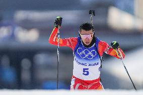 (BEIJING2022)CHINA-ZHANGJIAKOU-OLYMPIC WINTER GAMES-BIATHLON-MEN'S 10KM SPRINT (CN)