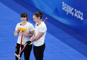 (BEIJING2022)CHINA-BEIJING-WINTER OLYMPIC GAMES-CURLING-WOMEN'S ROUND ROBIN-KOR vs GBR (CN)