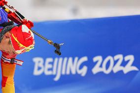 (BEIJING2022)CHINA-ZHANGJIAKOU-OLYMPIC WINTER GAMES-BIATHLON-MEN'S 10KM SPRINT (CN)