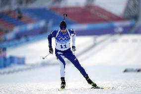 (BEIJING2022)CHINA-ZHANGJIAKOU-OLYMPIC WINTER GAMES-BIATHLON-MEN'S 10KM SPRINT (CN)