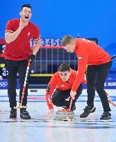 (BEIJING2022)CHINA-BEIJING-WINTER OLYMPIC GAMES-CURLING-MEN'S ROUND ROBIN-GBR VS ITA (CN)