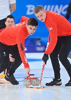 (BEIJING2022)CHINA-BEIJING-WINTER OLYMPIC GAMES-CURLING-MEN'S ROUND ROBIN-GBR VS ITA (CN)