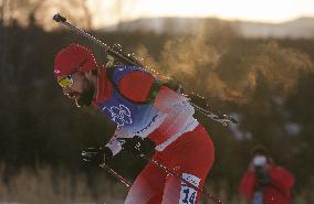 (BEIJING2022)CHINA-ZHANGJIAKOU-OLYMPIC WINTER GAMES-BIATHLON-MEN'S 10KM SPRINT (CN)