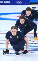 (BEIJING2022)CHINA-BEIJING-WINTER OLYMPIC GAMES-CURLING-WOMEN'S ROUND ROBIN-SWE vs CHN(CN)