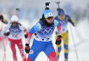 (BEIJING2022)CHINA-ZHANGJIAKOU-OLYMPIC WINTER GAMES-BIATHLON-WOMEN'S 10KM PURSUIT (CN)