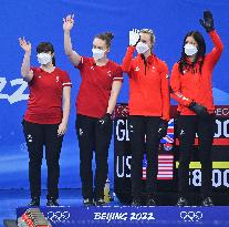 (BEIJING2022)CHINA-BEIJING-WINTER OLYMPIC GAMES-CURLING-WOMEN'S ROUND ROBIN-GBR vs USA (CN)