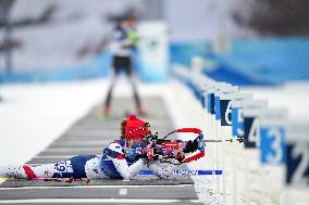 (BEIJING2022)CHINA-ZHANGJIAKOU-OLYMPIC WINTER GAMES-BIATHLON-WOMEN'S 7.5KM SPRINT (CN)