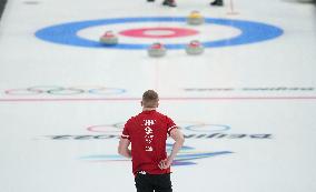 (BEIJING2022)CHINA-BEIJING-WINTER OLYMPIC GAMES-CURLING-MEN'S ROUND ROBIN-GBR vs NOR (CN)