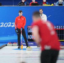 (BEIJING2022)CHINA-BEIJING-WINTER OLYMPIC GAMES-CURLING-MEN'S ROUND ROBIN-GBR vs NOR (CN)