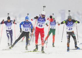 (BEIJING2022)CHINA-ZHANGJIAKOU-OLYMPIC WINTER GAMES-BIATHLON-MEN'S 12.5KM PURSUIT (CN)