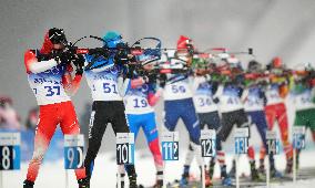 (BEIJING2022)CHINA-ZHANGJIAKOU-OLYMPIC WINTER GAMES-BIATHLON-MEN'S 12.5KM PURSUIT (CN)