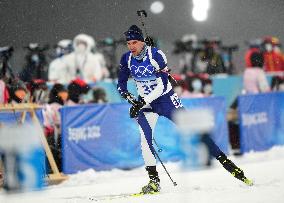 (BEIJING2022)CHINA-ZHANGJIAKOU-OLYMPIC WINTER GAMES-BIATHLON-MEN'S 12.5KM PURSUIT (CN)