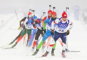 (BEIJING2022)CHINA-ZHANGJIAKOU-OLYMPIC WINTER GAMES-BIATHLON-MEN'S 12.5KM PURSUIT (CN)